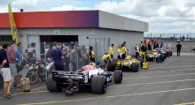 F1 cars at the Silverstone Classic