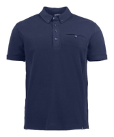 Shellden Pocket Polo Navy